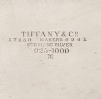 A Tiffany & Co. Silver Asparagus Tray — New York, Circa 1910