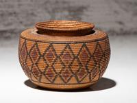 Tulare Polychrome Basket