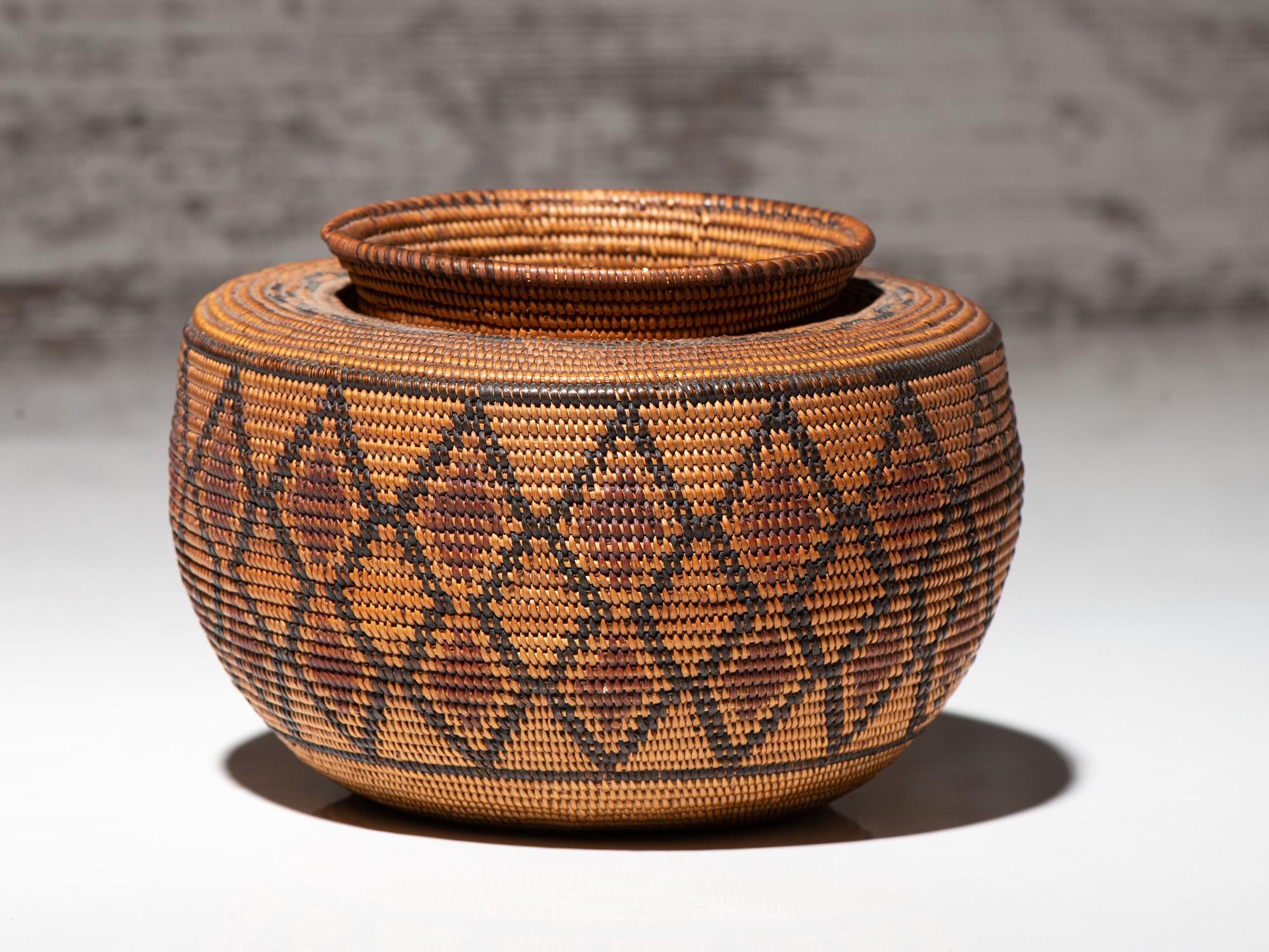 Tulare Polychrome Basket