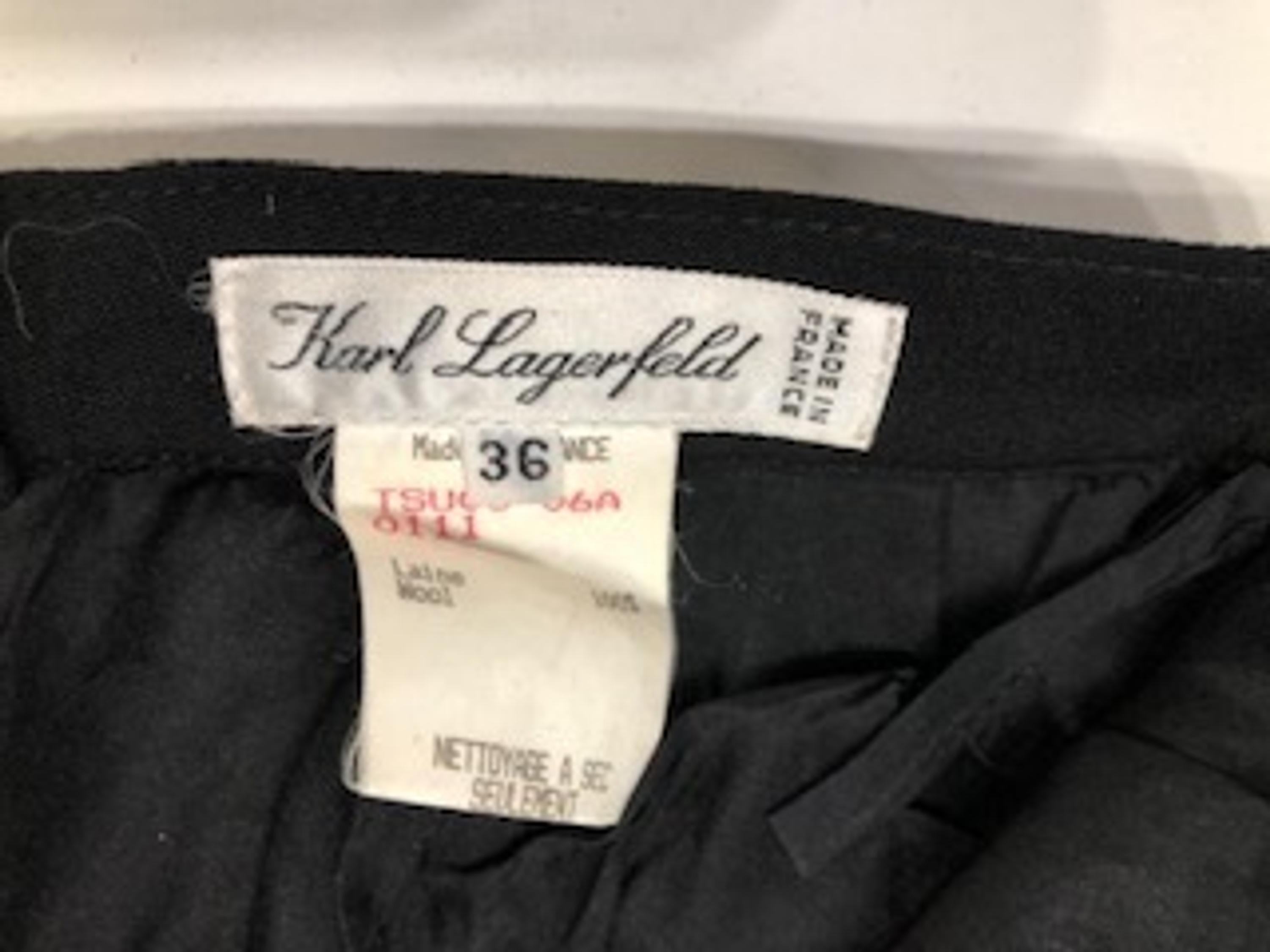 Karl Lagerfeld Skirt Suit, 1990s