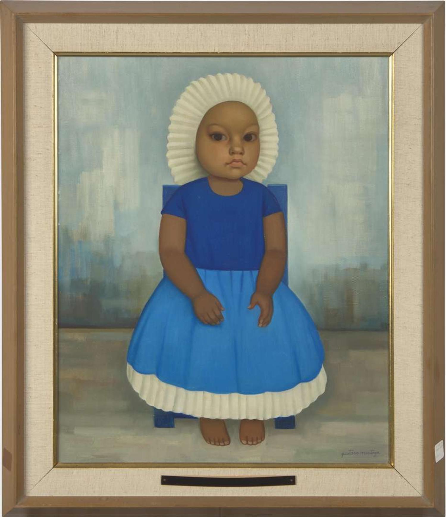 Niña en Azul