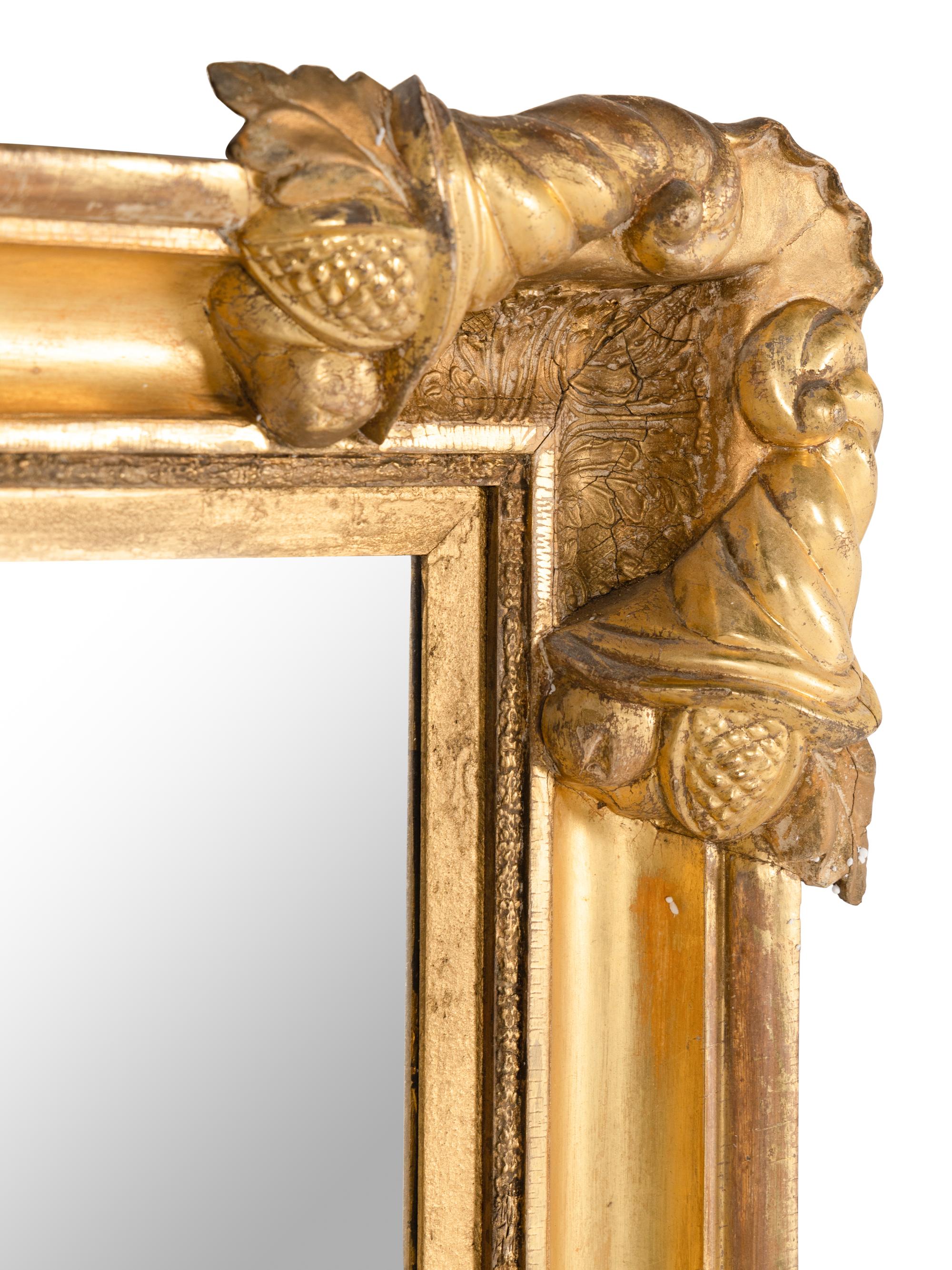 A Classical Giltwood Pier Mirror