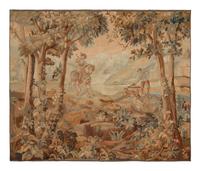 A French Hunting Tapestry — 19TH CENTURY