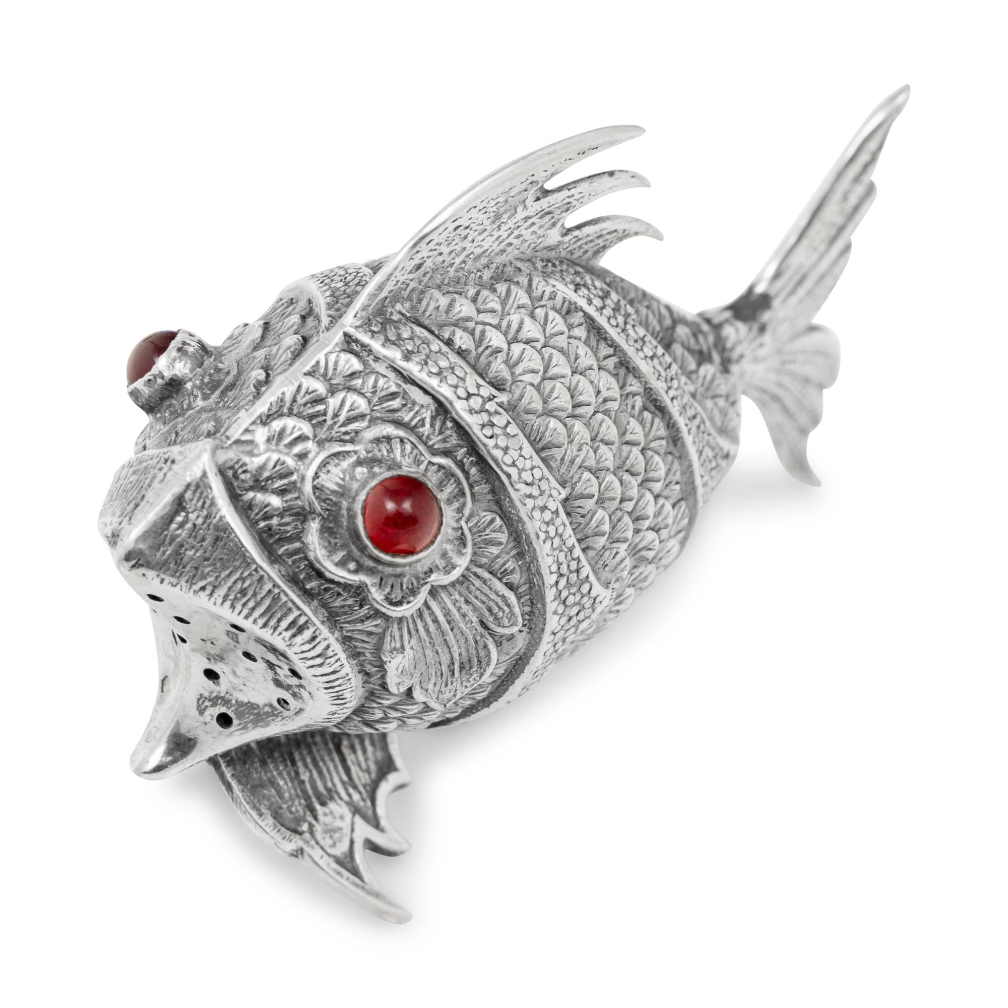 Five Silver Articulated Fish
