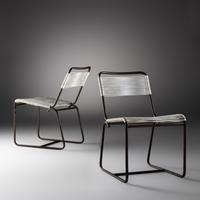 Pair of Chairs, c. 1980 Brown Jordan, USA