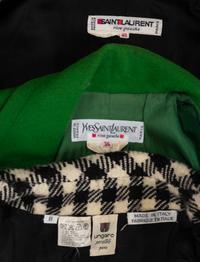 Three Yves Saint Laurent & Ungaro Skirt Suits, 1980-90s