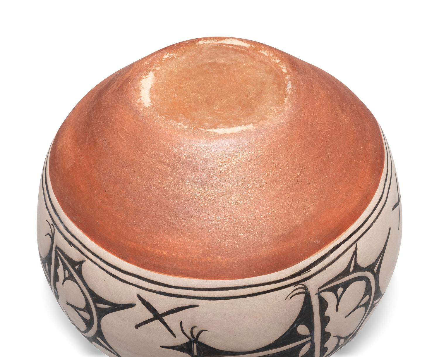 San Ildefonso Polychrome Pottery Storage Jar