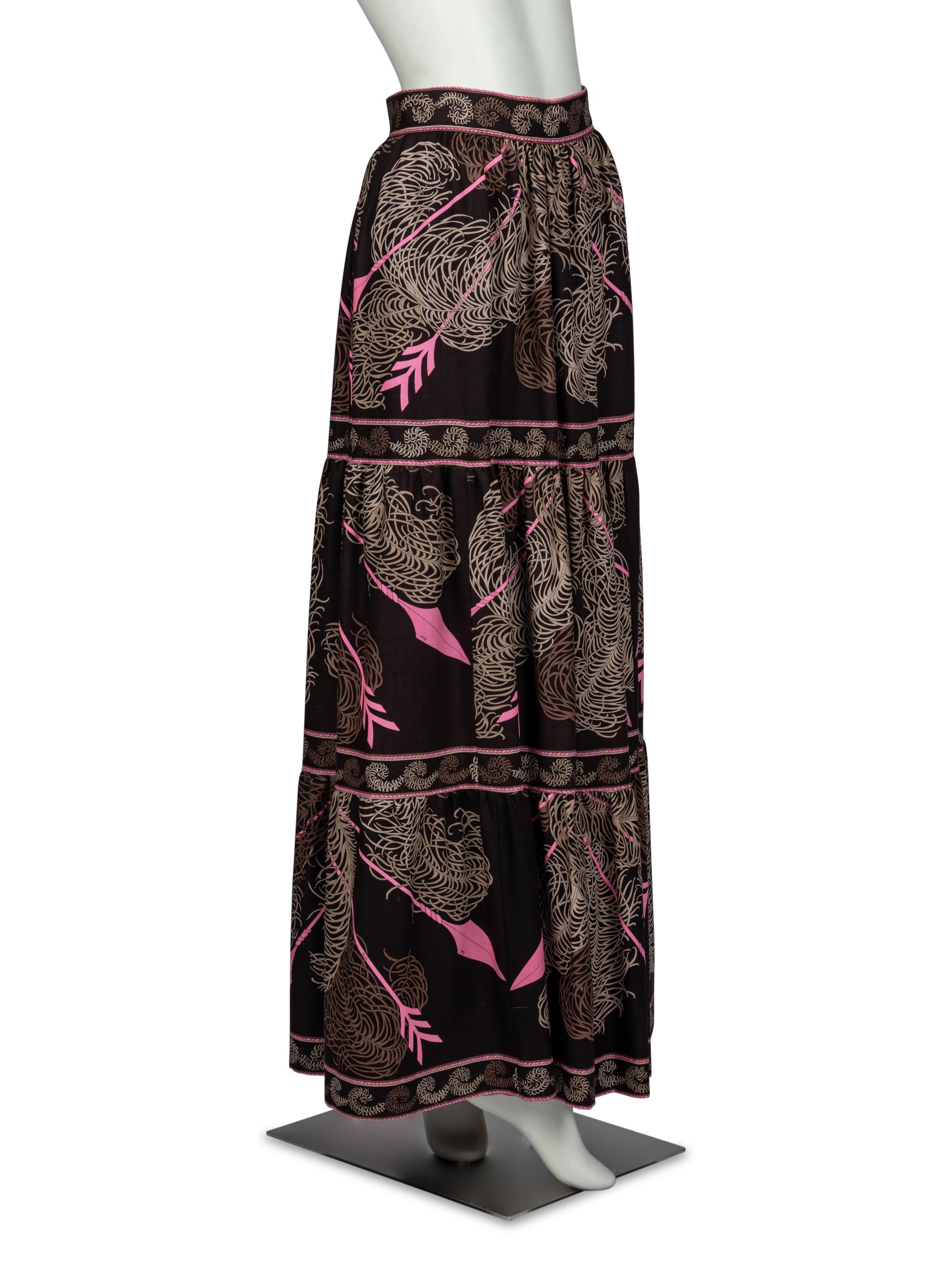 Emilio Pucci Skirt, 1960-70s