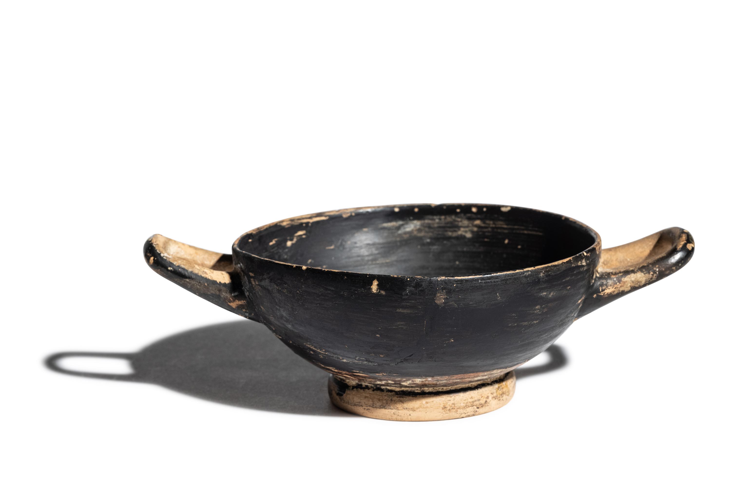 A Greek Black-Glazed Kylix