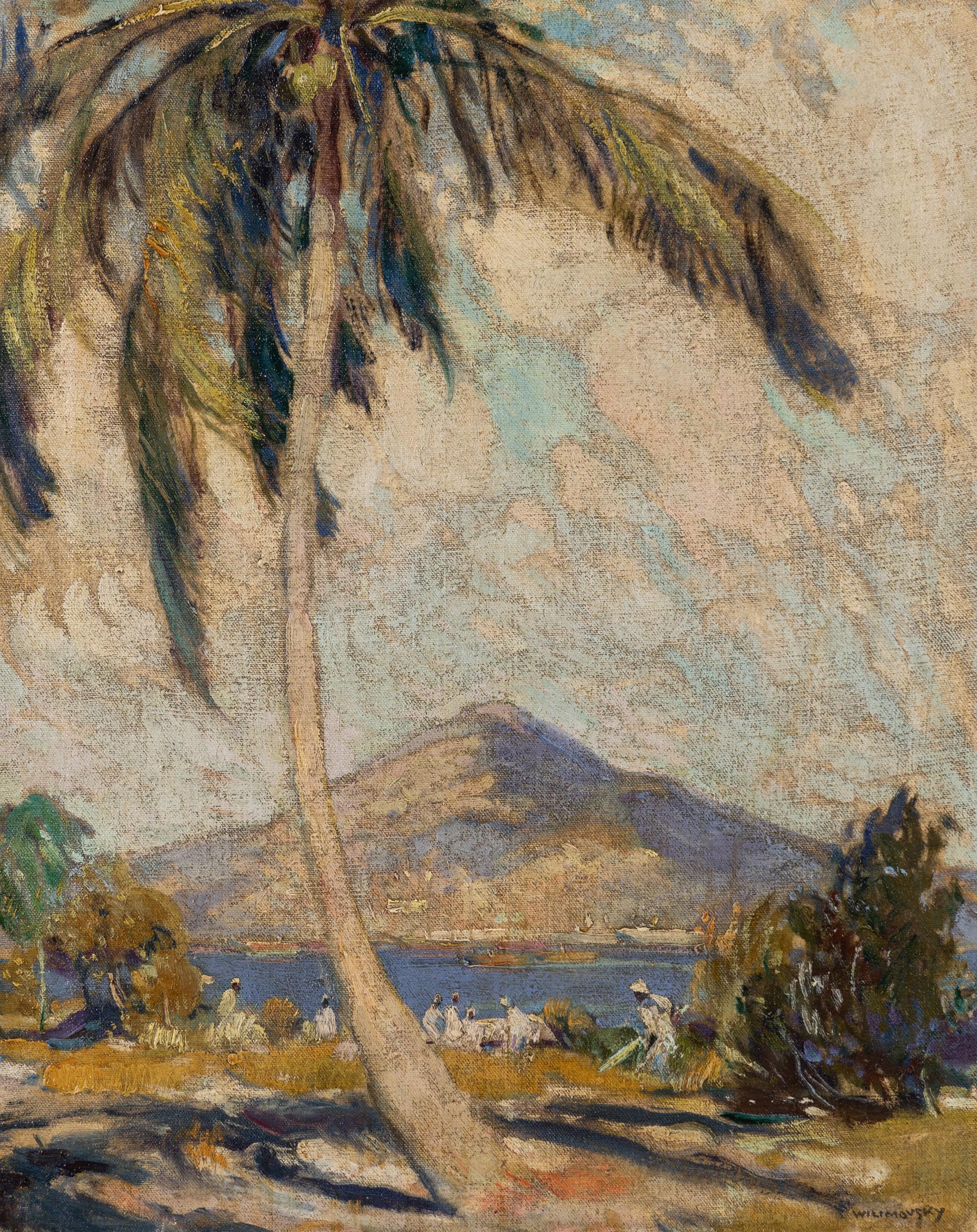 Charles A. Wilimovsky (American, 1885-1974) — Water Island (Virgin Islands, West Indies) c. 1915