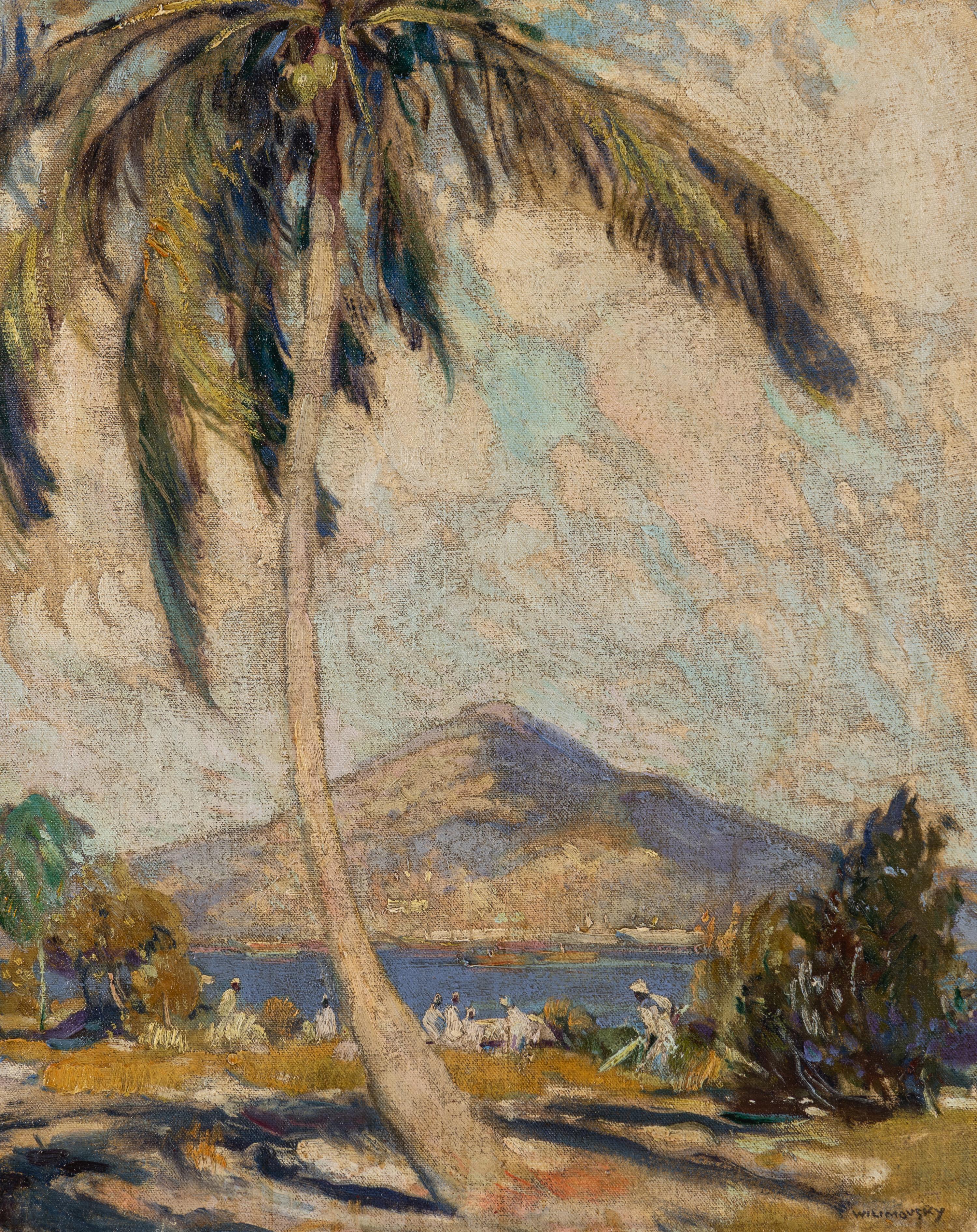 Charles A. Wilimovsky (American, 1885-1974) — Water Island (Virgin Islands, West Indies) c. 1915