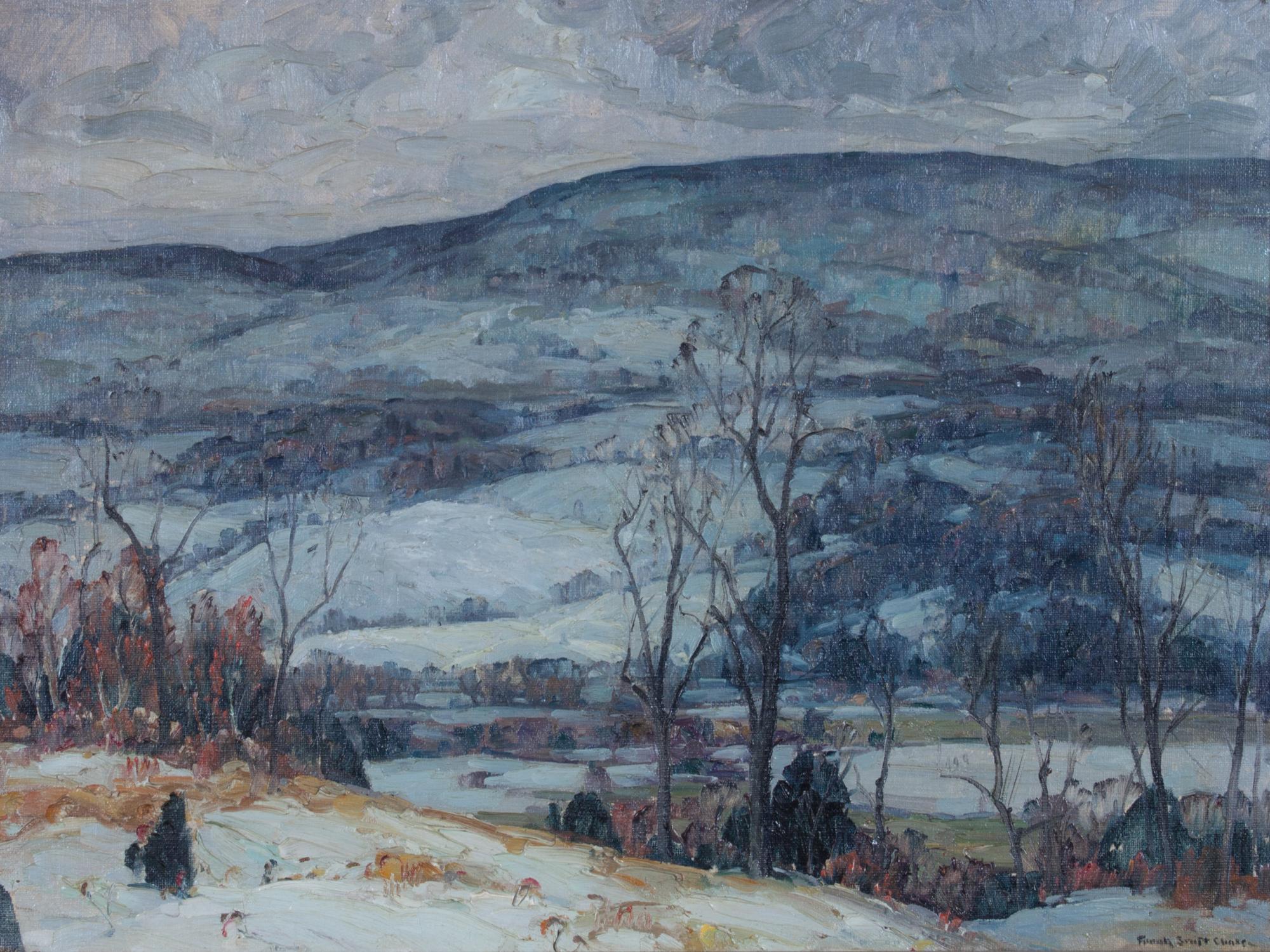 Frank Swift Chase, (American, 1886-1958), Winterscape