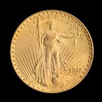 A United States 1911 St. Gaudens $20 Gold Coin
