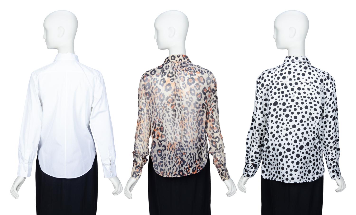 THREE DESIGNER SHIRTS
