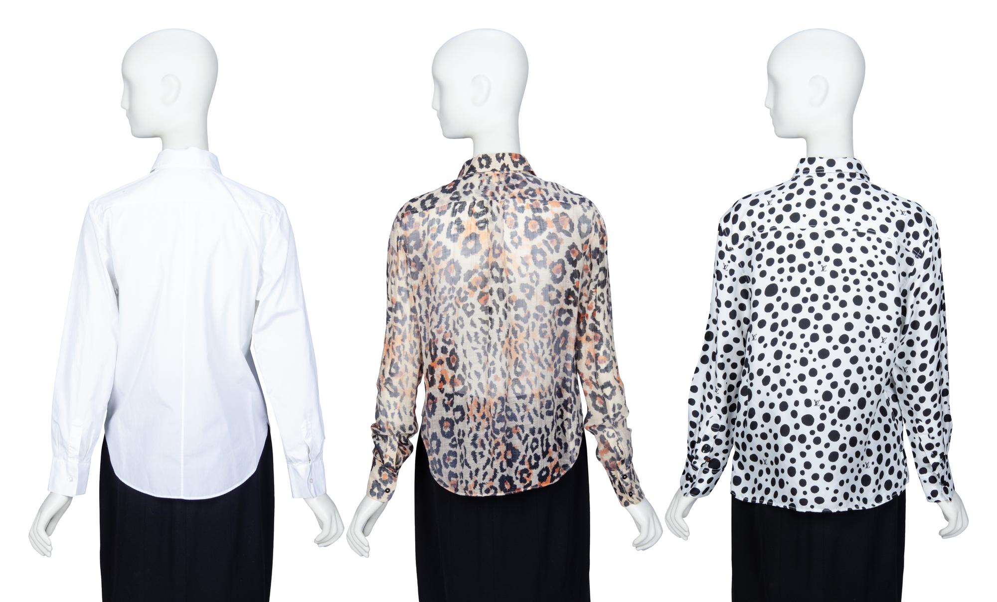 THREE DESIGNER SHIRTS