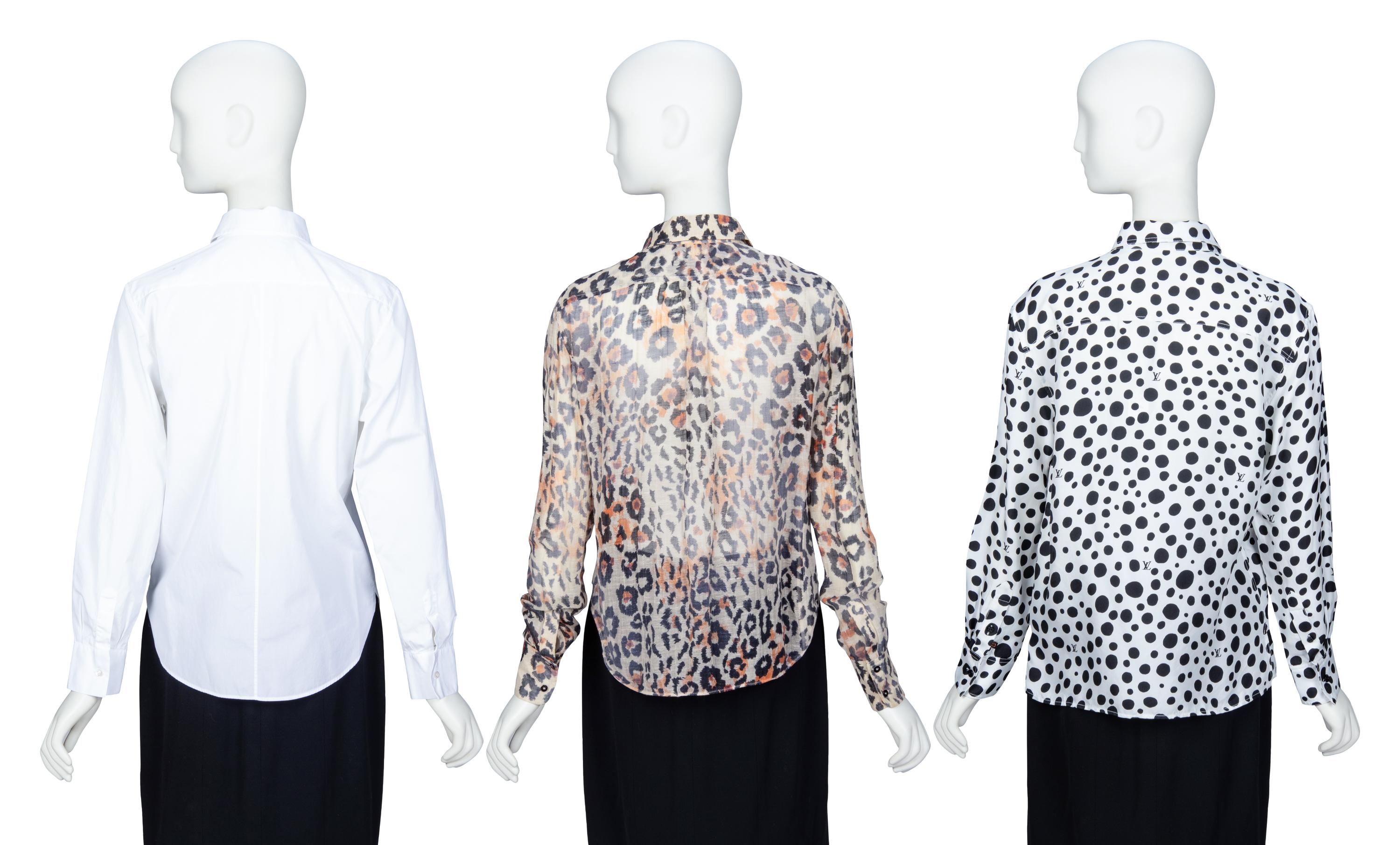 THREE DESIGNER SHIRTS