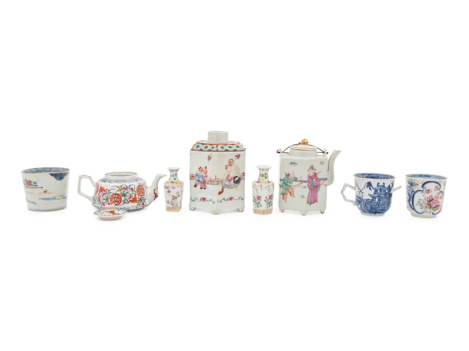 Eight Chinese Porcelain Wares