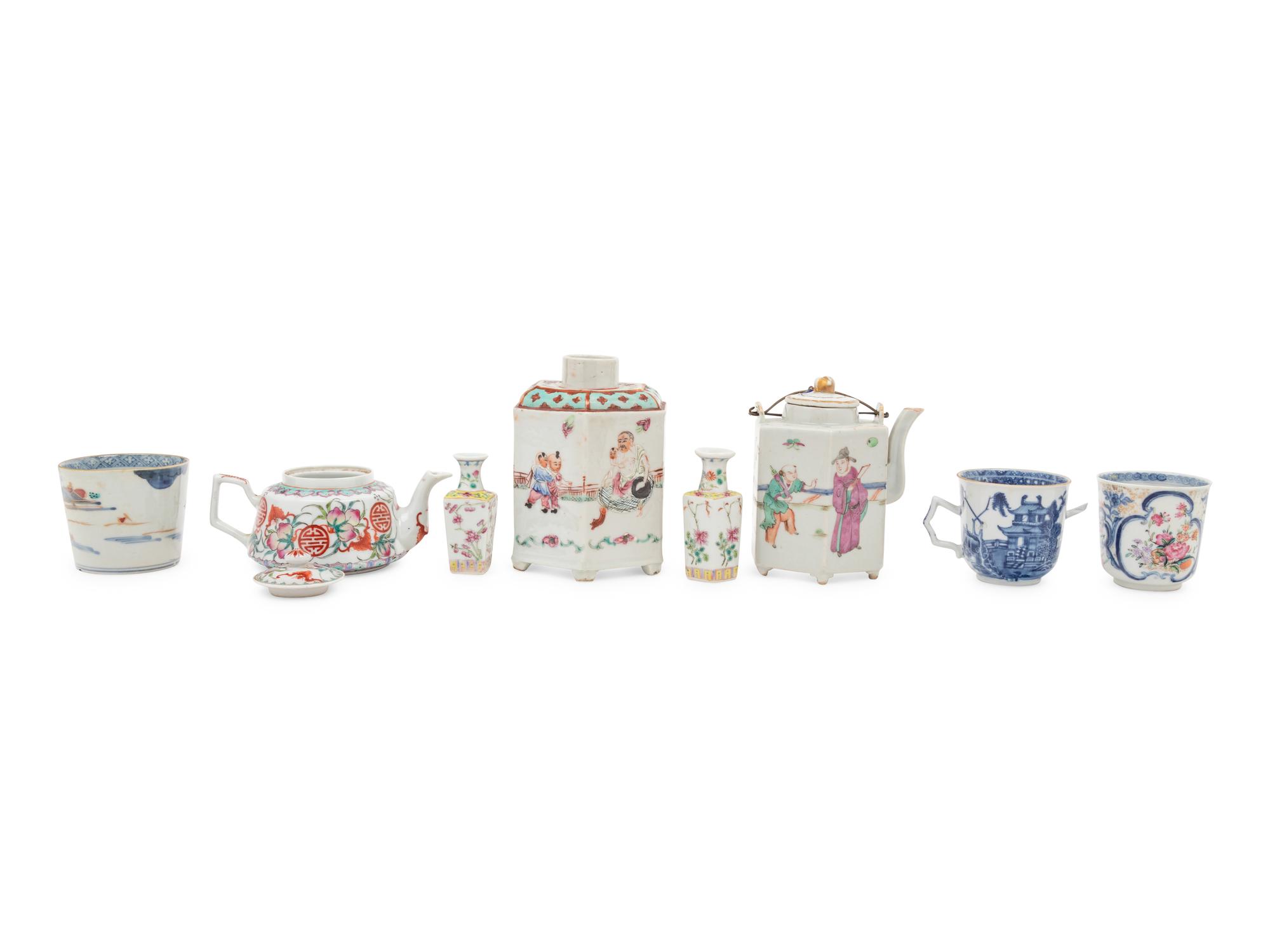 Eight Chinese Porcelain Wares