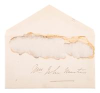CARNEGIE, Andrew (1835-1919). Autograph letter signed ("Andrew Carnegie"), to Mr. John Martin. New York, 28 January 1911.