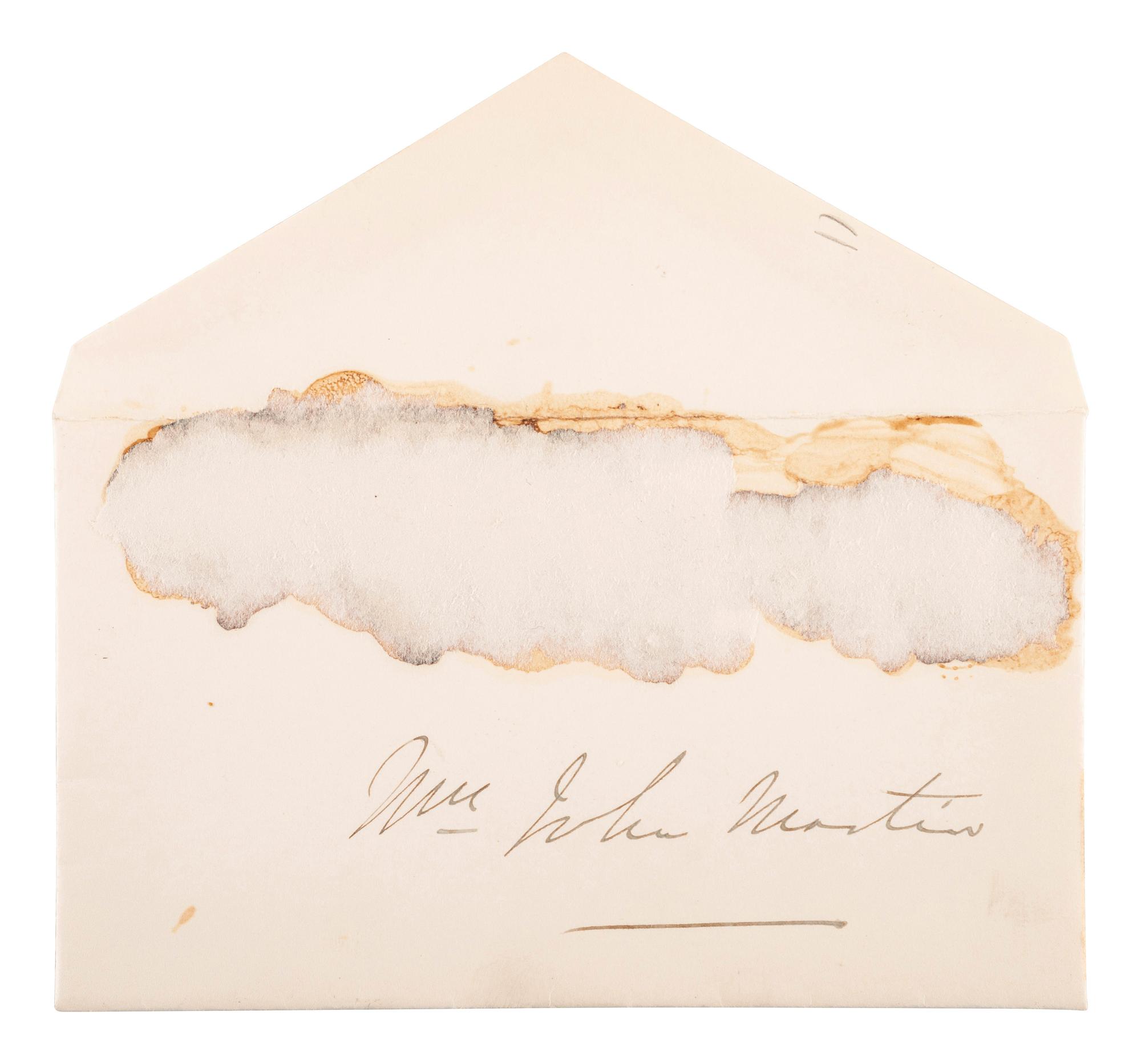 CARNEGIE, Andrew (1835-1919). Autograph letter signed ("Andrew Carnegie"), to Mr. John Martin. New York, 28 January 1911.