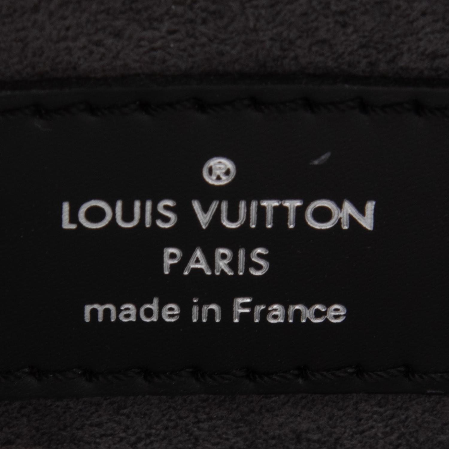 Louis Vuitton, Black Epi Pont-Neuf Handbag