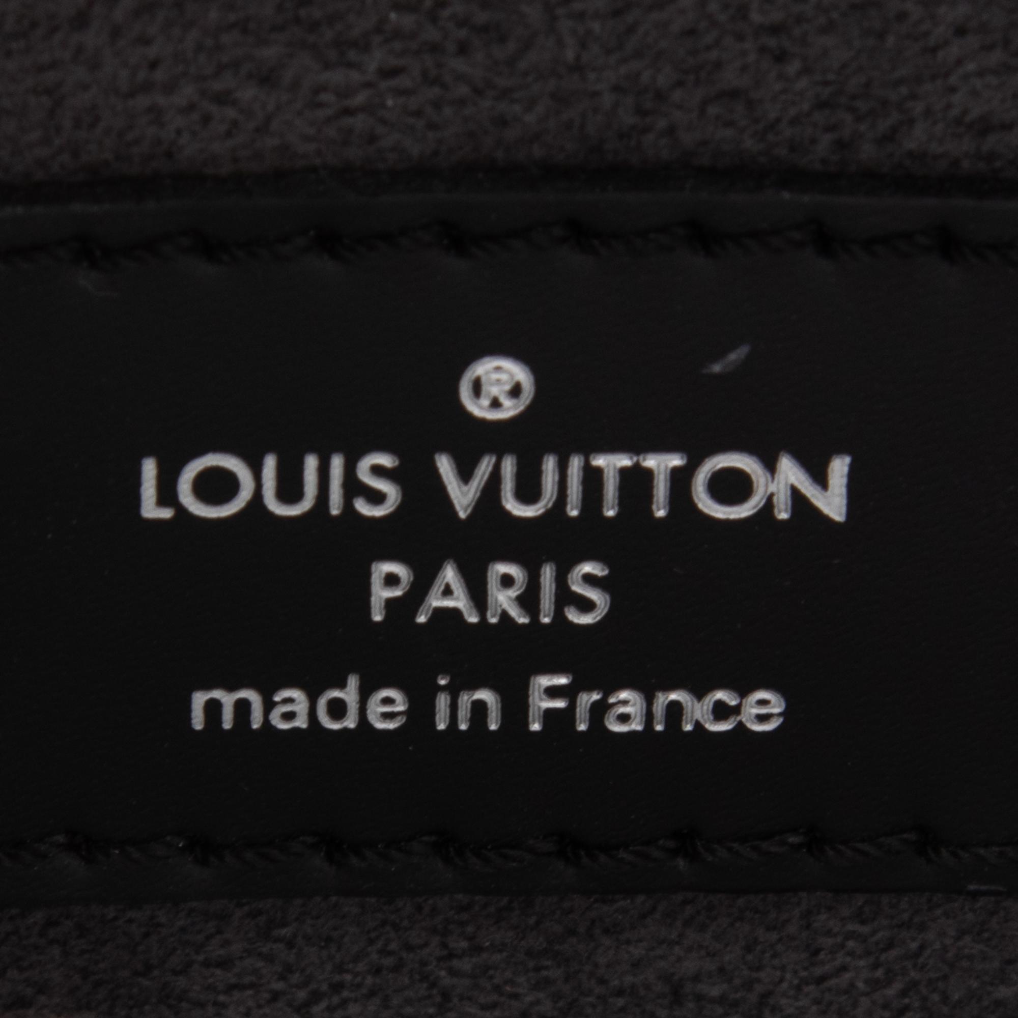 Louis Vuitton, Black Epi Pont-Neuf Handbag