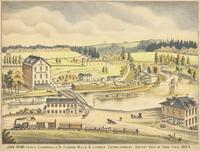 [Philadelphia] Group of 8 views and scenes of Philadelphia and Pennsylvania