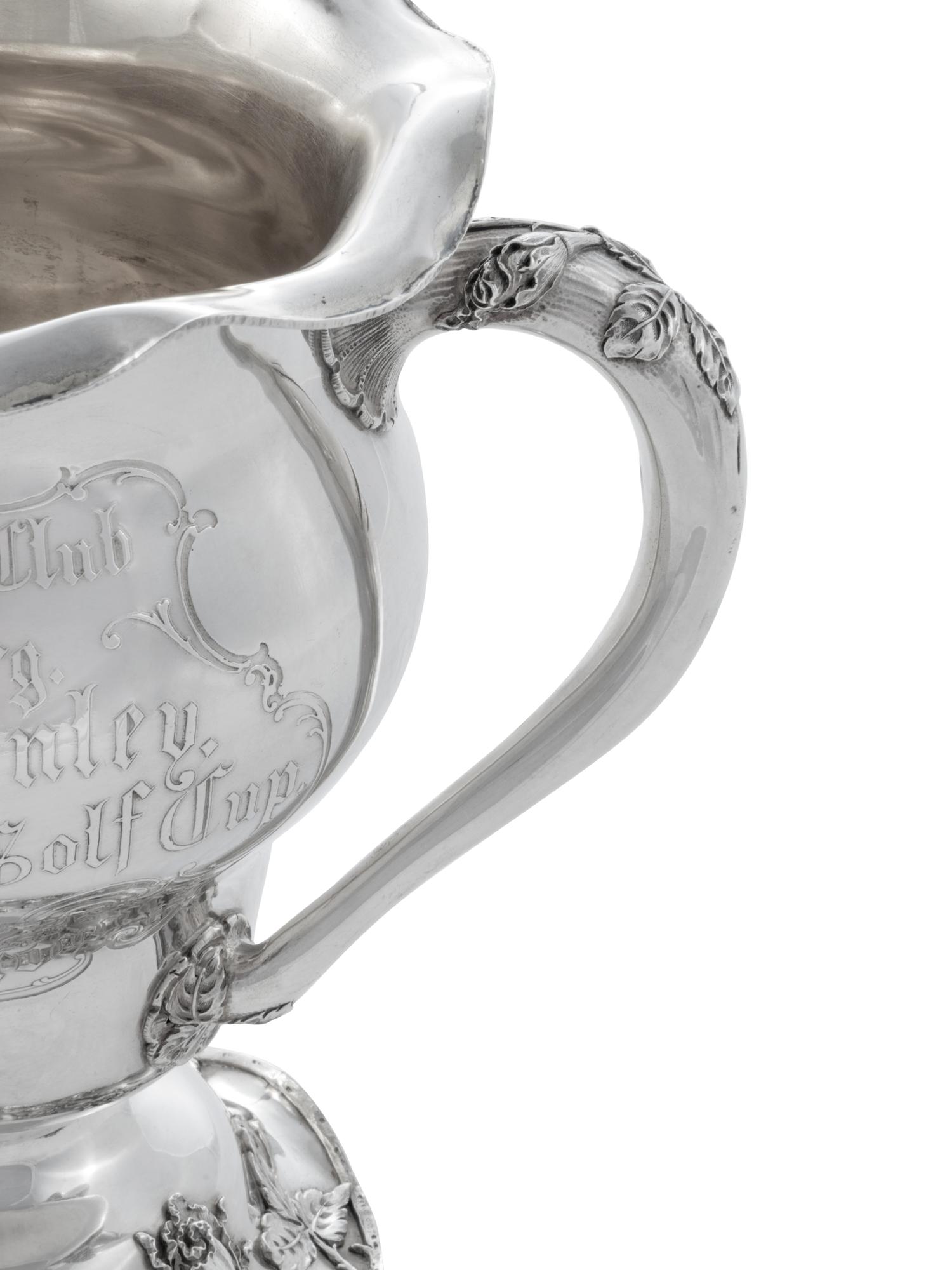 An American Silver Golf Trophy of Pittsburgh Interest