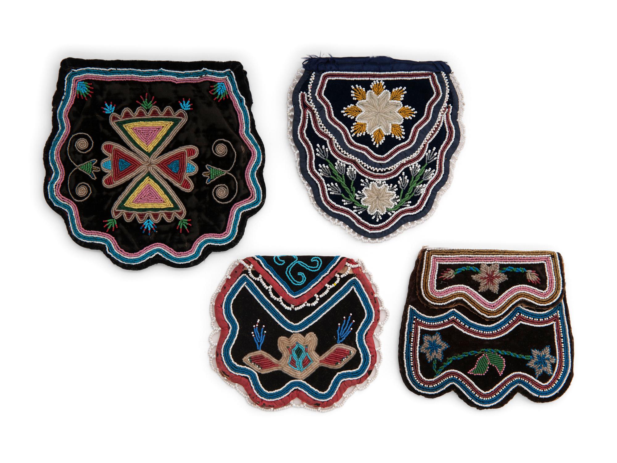 Eastern Woodlands Beaded Purses