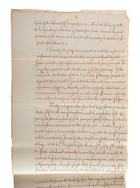 [CONTINENTAL CONGRESS] -- [HAMILTON, Alexander (1755-1804)]. [HOLTEN, Dr. Samuel (1738-1816).] Dr. Samuel Holten's personal copy of the Report of a Committee to the Continental Congress on a Military Peace Establishment, [1783].