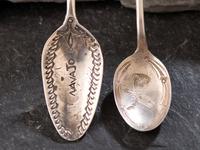 Pair of Early Navajo Spoons