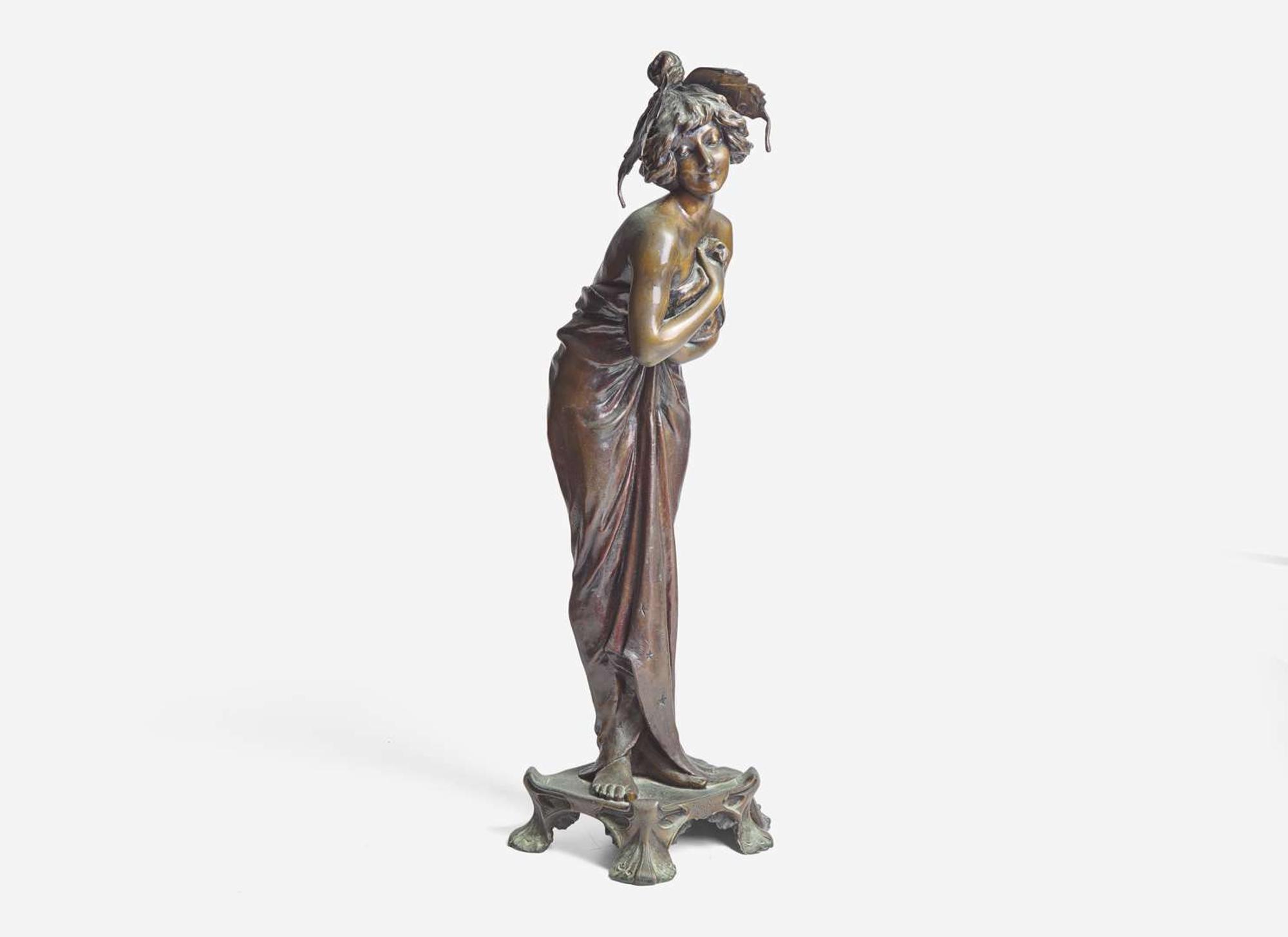 Lucien Alliot (French, 1877-1967), Phalène, copyrighted "1904"