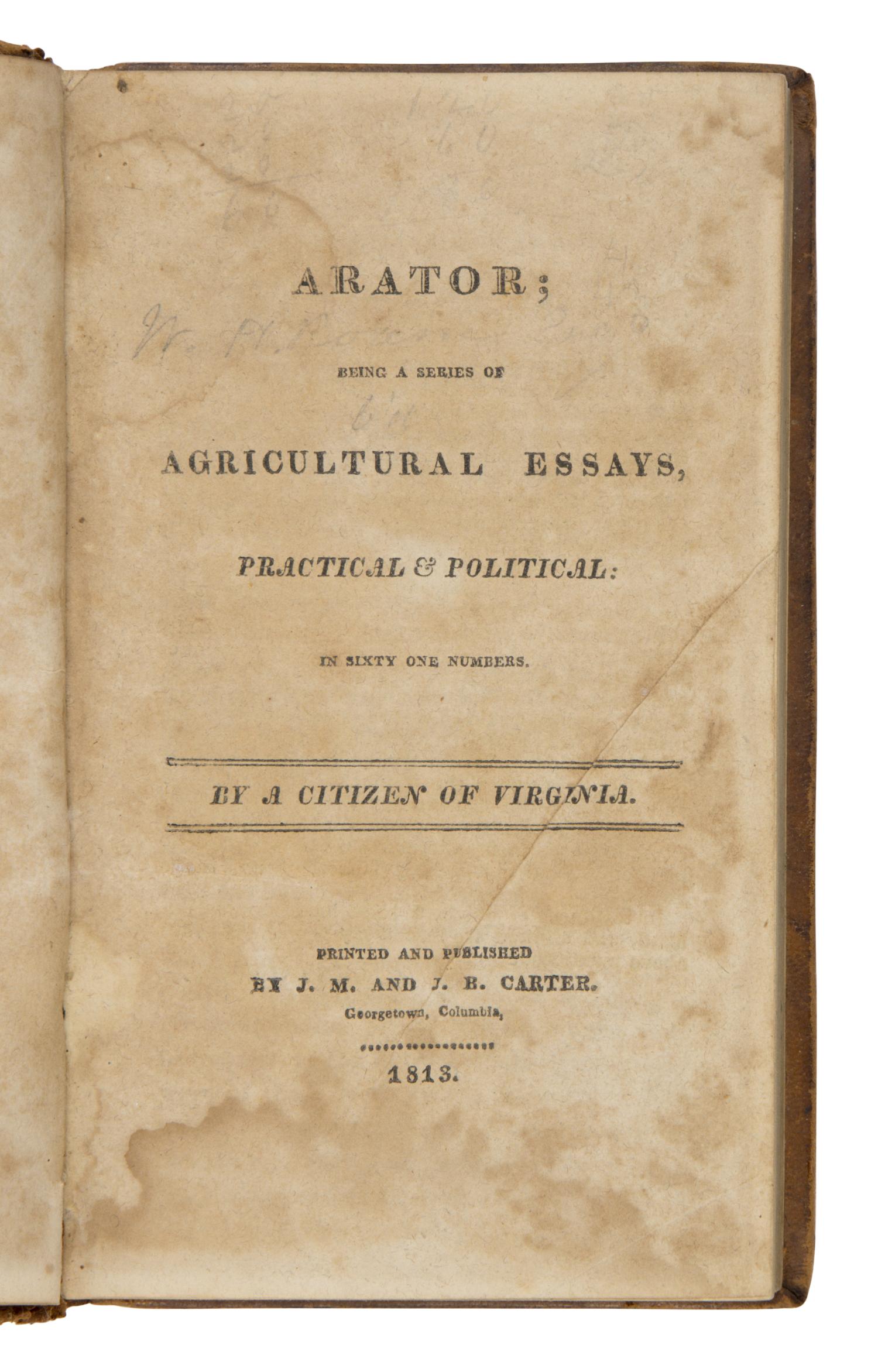 [Virginia Imprints]. A pair of first editions, comprising: