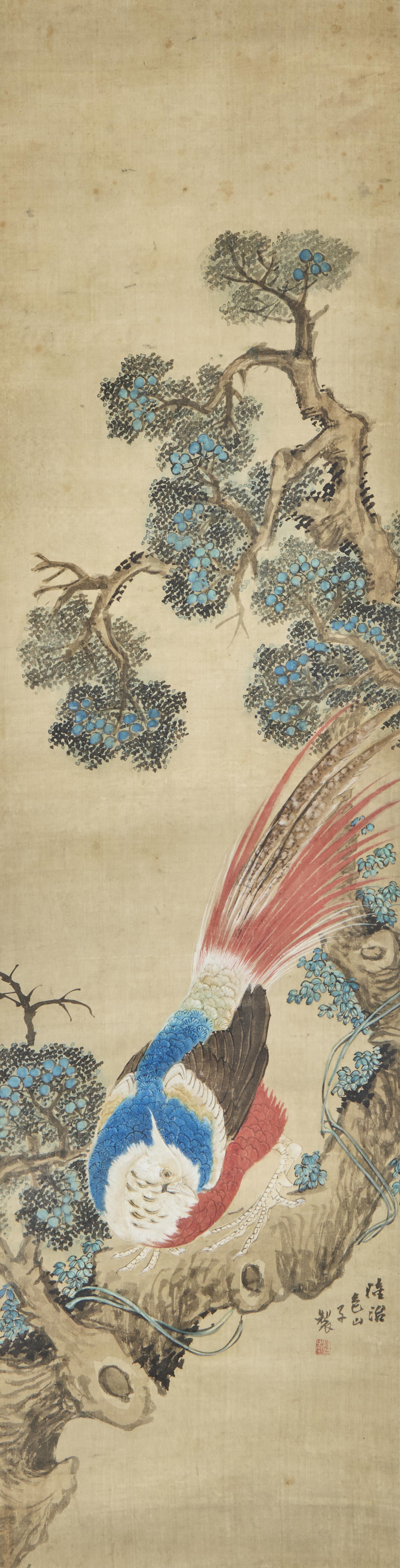 In the Style of Lu Zhi (Chinese, 1496-1576) 陸治（款）