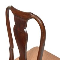 A Pair of George II Walnut Side Chairs