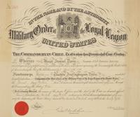 [Presidential] Hayes, Rutherford B. Partially-printed document, signed