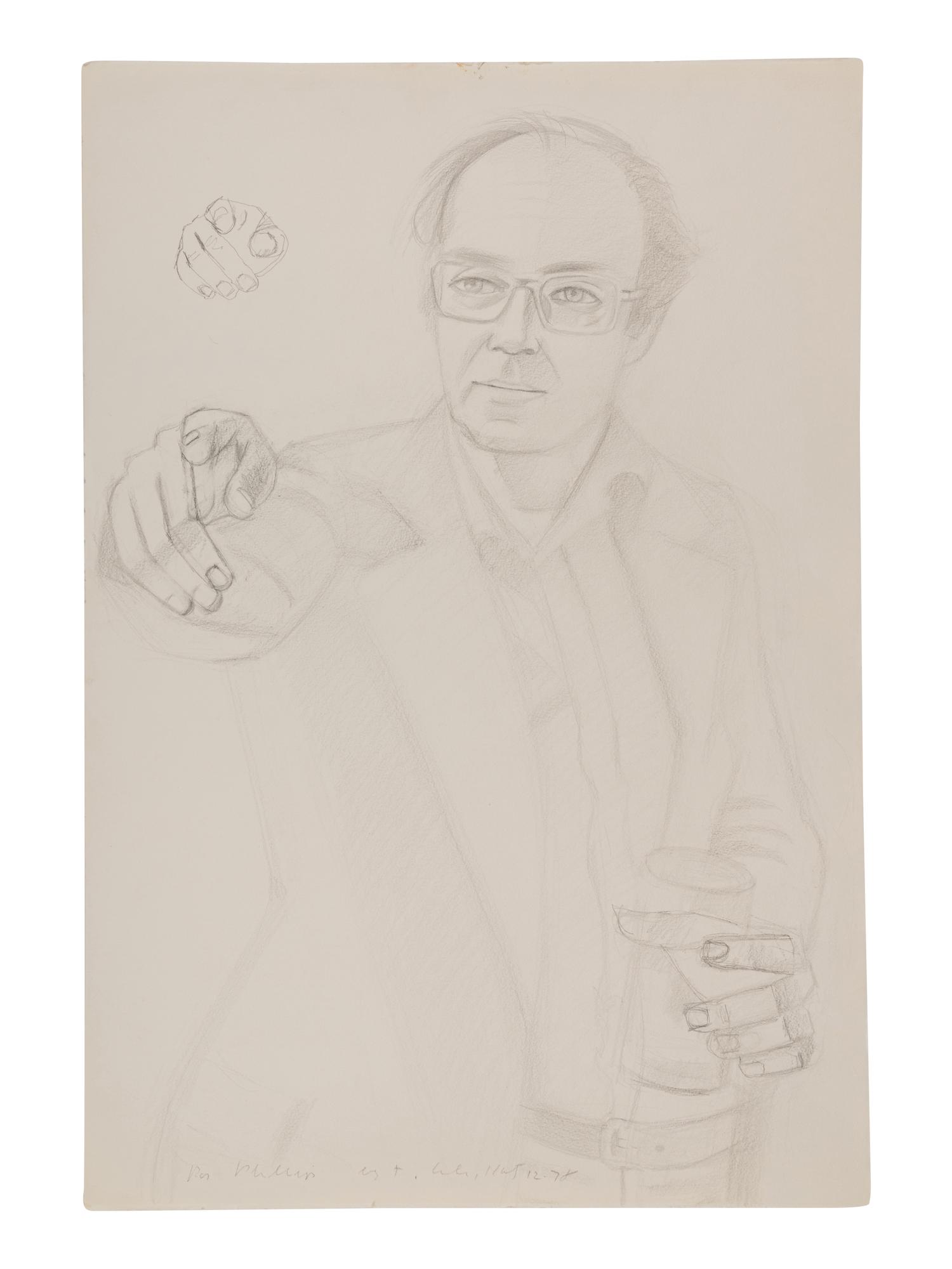Study for Philip Pearlstein, 1978