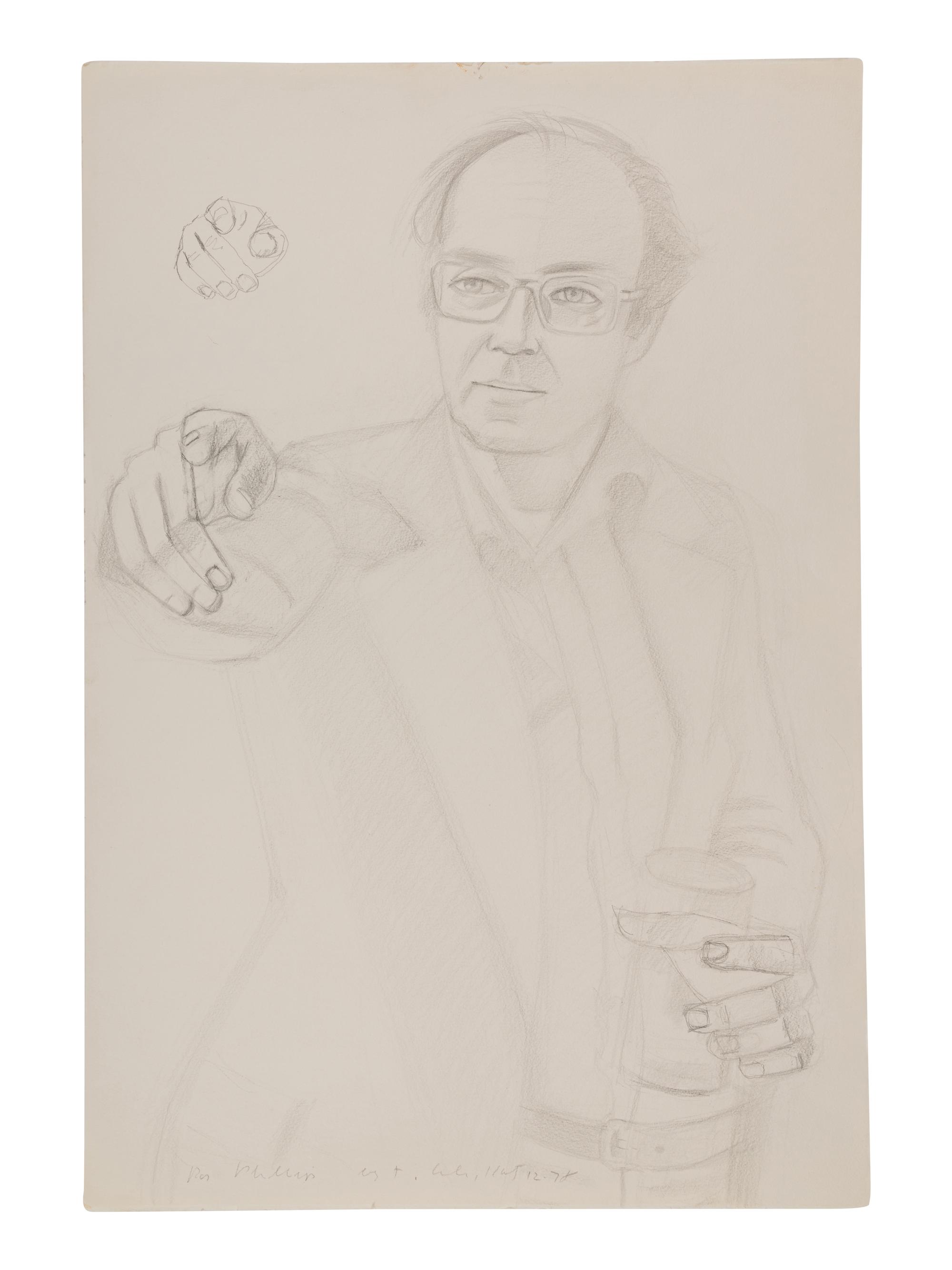 Study for Philip Pearlstein, 1978