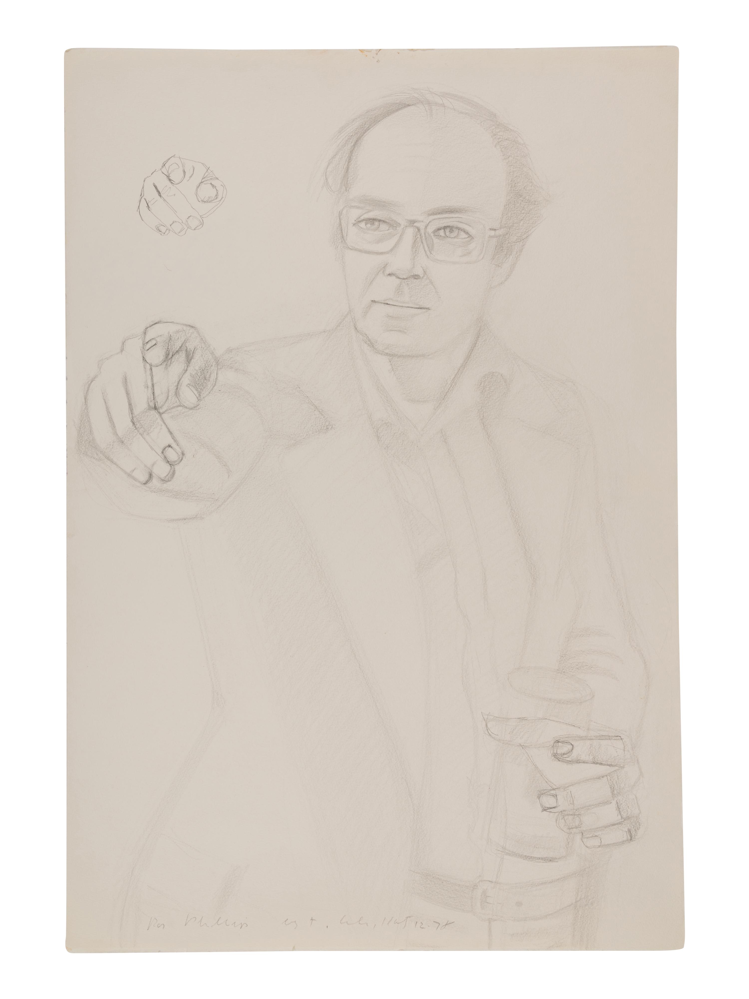 Study for Philip Pearlstein, 1978