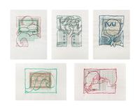 Krach (complete set of five prints)