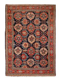 A Herati or Northwest Persian Wool Rug