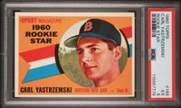 A 1960 Topps Carl Yastrzemski Rookie Baseball Card No. 148 (PSA 5 EX) from The Collection of David Eisenhower