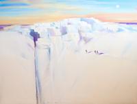 Bruce Nowlin, (American, b. 1949), Citadel in Blue