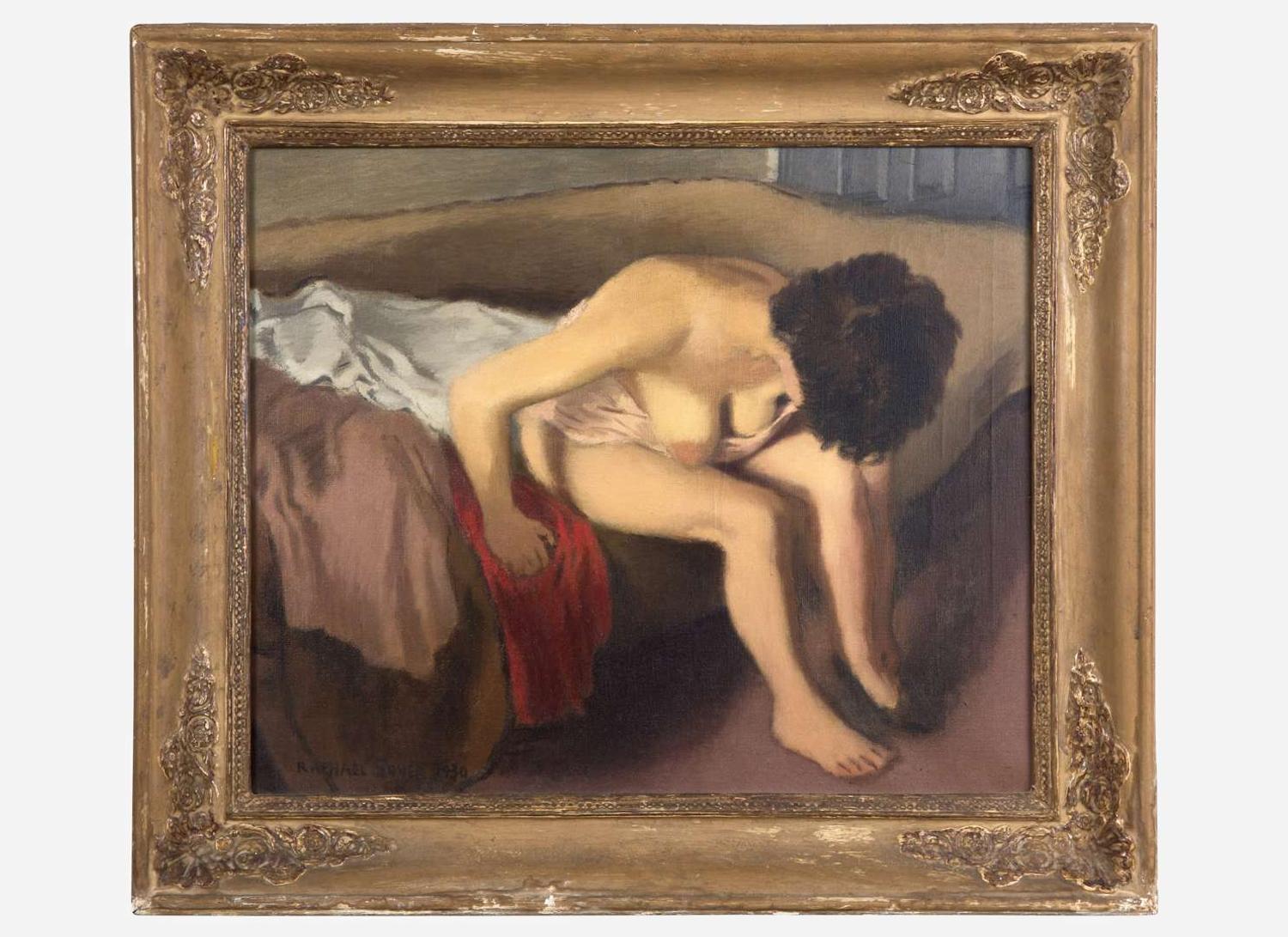 Raphael Soyer (American, 1899-1987) - Morning