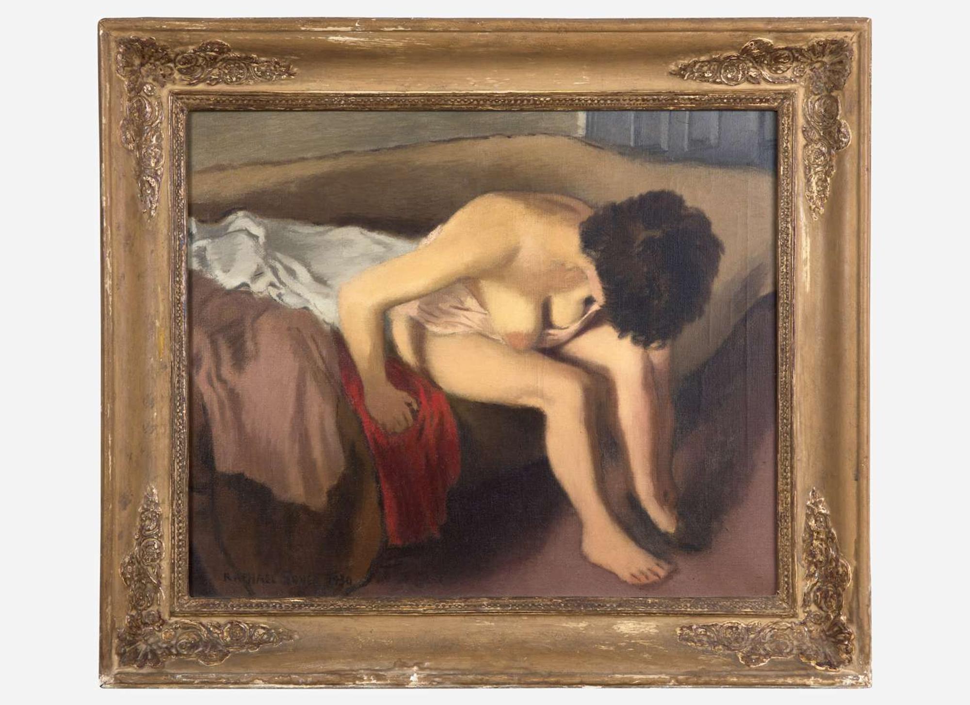 Raphael Soyer (American, 1899-1987) - Morning