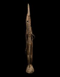 An Oceanic Wood Standing Figure