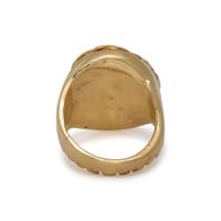 OPAL DOUBLET AND DIAMOND RING