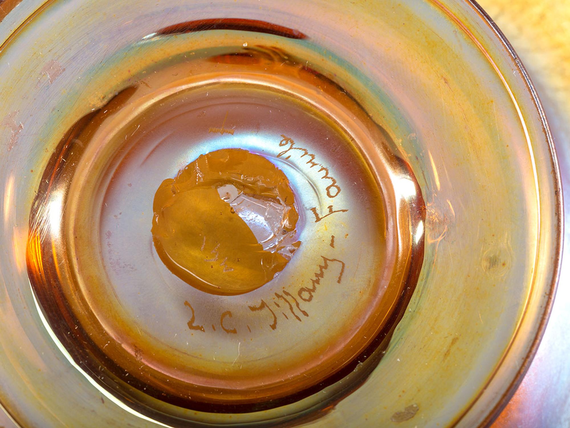 Stretched Glass Compote