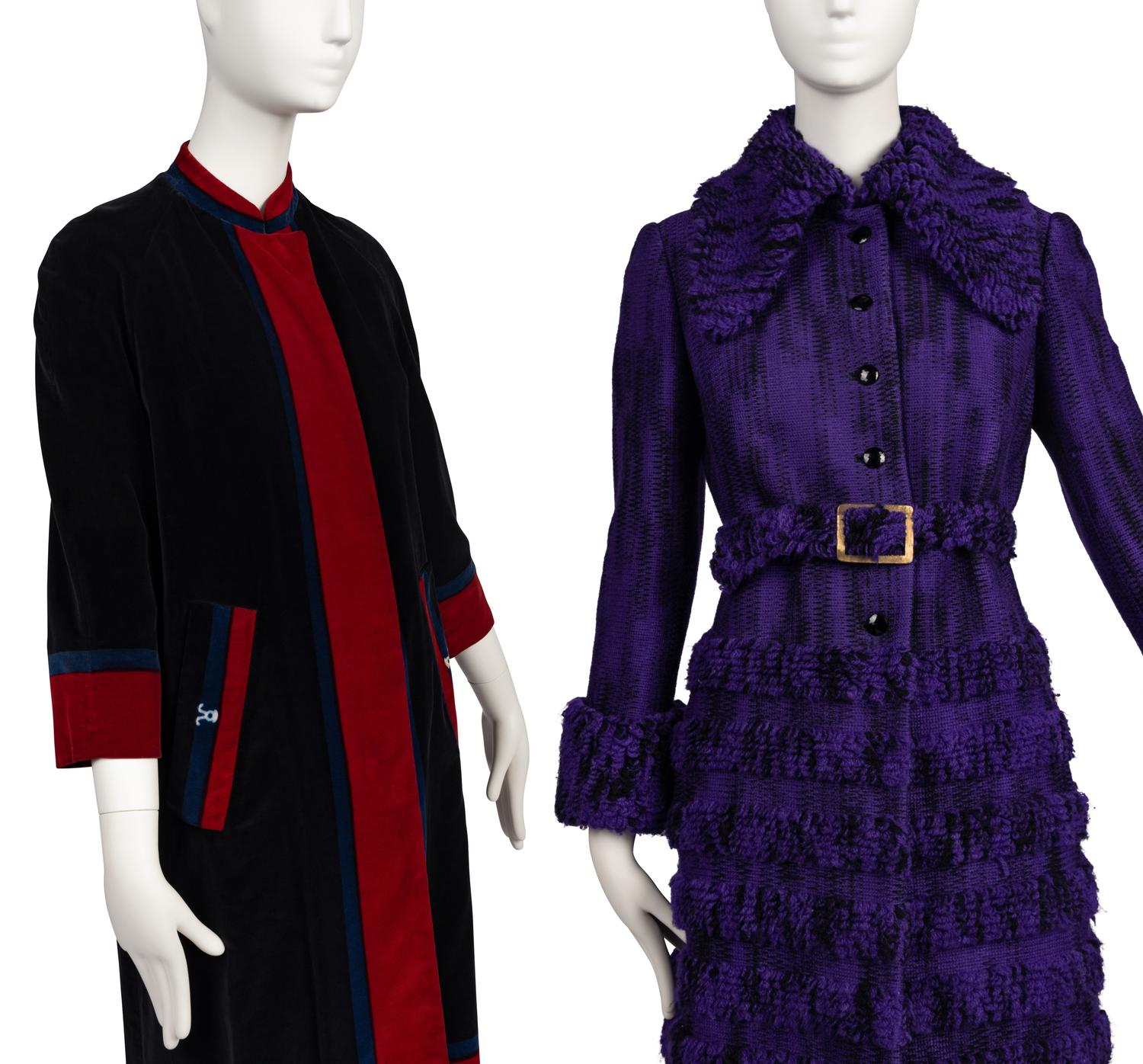 Two Roberta di Camerino Coats, 1960-70s