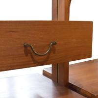 A Mid-Century Shelving Unit 74.5" W each x 16" D x 81" H — Italy, Mid-20th Century